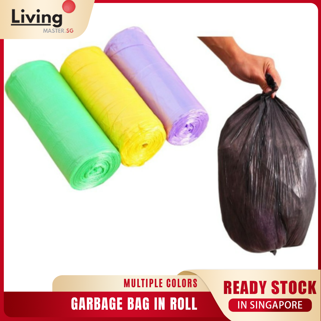 30pcs/Roll 30x30cm Trash Bags Mini Flat Top Type Disposableb Garbage Bags  For Car Table Trash