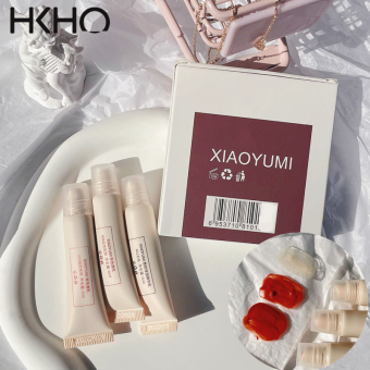 HKHO Kem Dưỡng Môi Có Màu 3 Cái/bộ Kem Dưỡng Môi Kem Dưỡng Ẩm Chống Nứt Nẻ Mặt Nạ Môi
