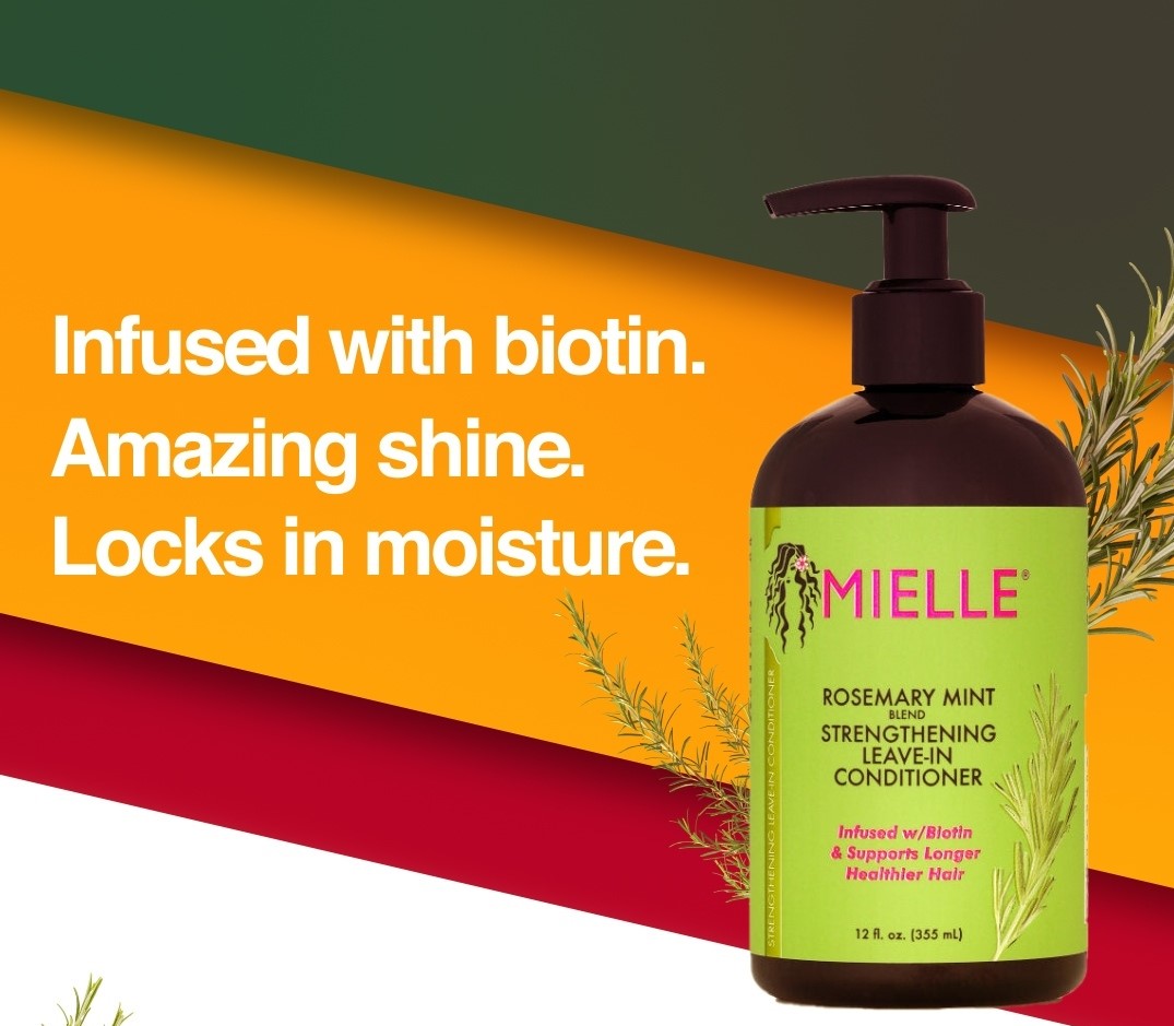 MIELLE - Rosemary Mint Blend - Strengthening Leave-in Conditioner