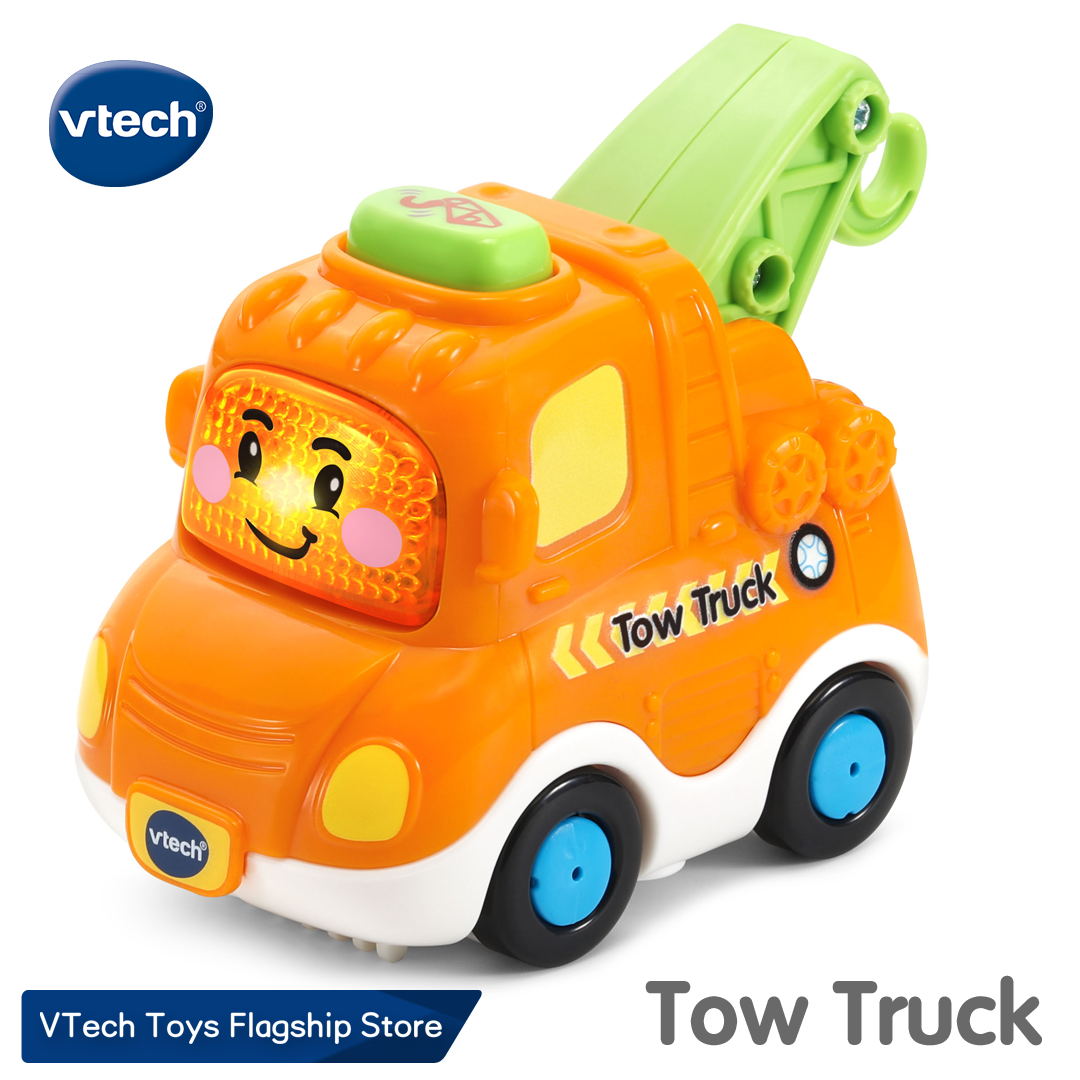 Vtech Tow Truck Vehicle Toys Kids Toys Boys Girls 1 Year 2 Years 3 Years 4 Years 5 Years Construction Vehicles Toys ราคา 599 บาท*ส่งฟรี