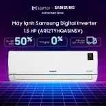 AR12TYHQASINSV - Máy lạnh điều hòa Samsung Digital Inverter 1.5 HP ( Giá chưa bao gồm phí lắp đặt và vật tư lắp đặt)