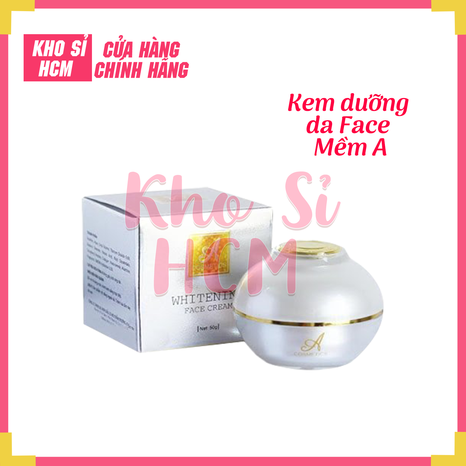 Kem dưỡng trắng da face pháp a cosmetic 50g mẫu mới