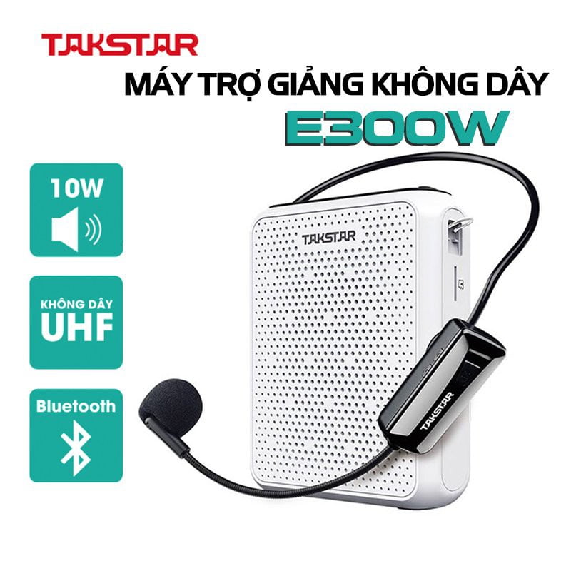 Loa trợ giảng không dây uhf takstar e300w