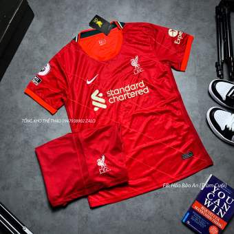 Áo Liverpool 2022, Bộ quần áo liverpool sân nhà-sân khách mùa giải 2021/2022 Vải thái phom 43-90kg