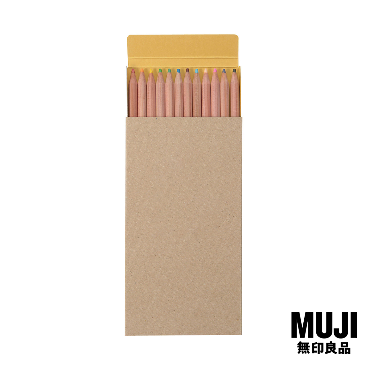 มูจิ ชุดดินสอสี 12 สี - MUJI Color Pencil 12 Colors