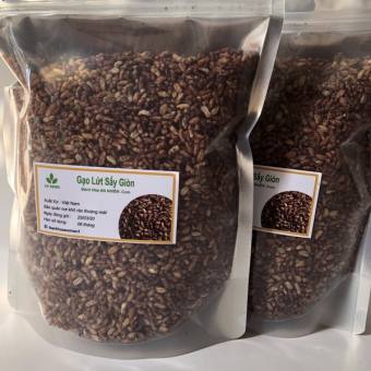 Gạo lứt sấy gia vị giòn ngon 1kg