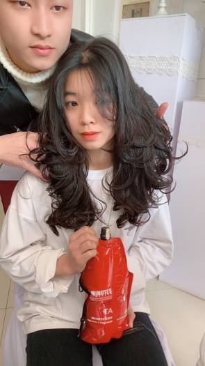 Thuốc uốn tóc Andyco Thuốc ép tóc Andyco thông minh mềm hóa nhanh không xơ yếu tóc Cặp 1000ml