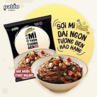 Mỳ trộn tương đen KORENO chuẩn Hàn Quốc gói 78g - Nhà Phân Phối Giá Sỉ Mì Cay Koreno
