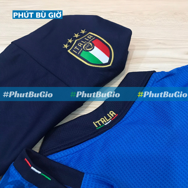 [GIÁ TỐT] Bộ Quần Áo Bóng Đá ĐỘI TUYỂN Ý / ITALIA hàng Thái cao cấp - Phút Bù Giờ Sports