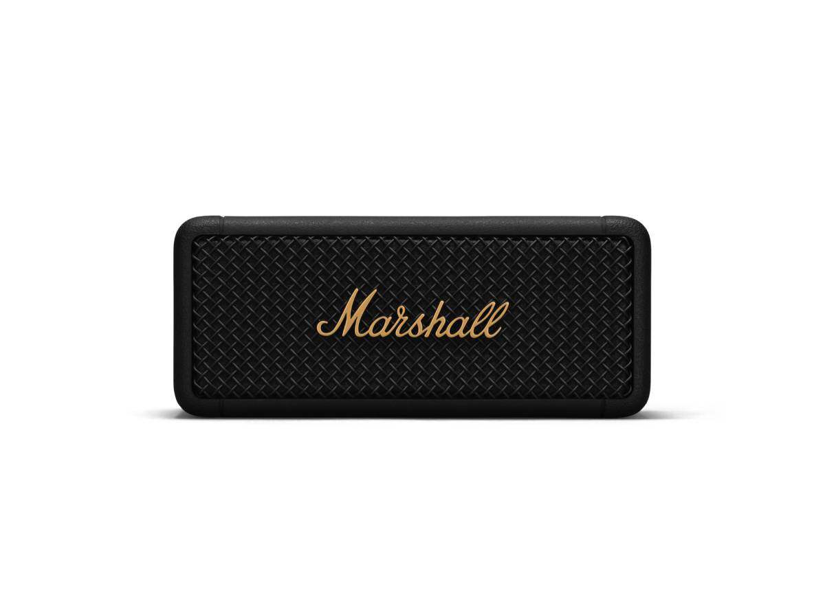 [Ready Stock] Marshall Emberton Wireless Portable Bluetooth Speaker with IPX7 Water Resistance, 20+ Hours Play Time