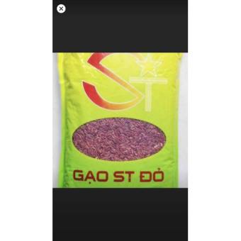 Gạo huyết rồng ST24 (gạo đỏ, gạo lức) Gạo Thơm Ông Cua