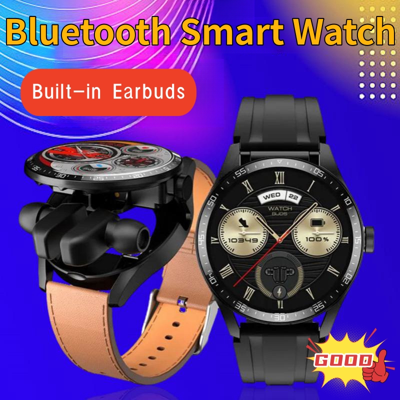 GT5buds Bluetooth Smart Watch Built-in Earbuds Smart bracelet ultrathin sports bracelet watch