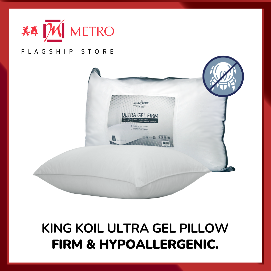 King Koil Microfiber Pillow Best Price in Singapore Feb 2024