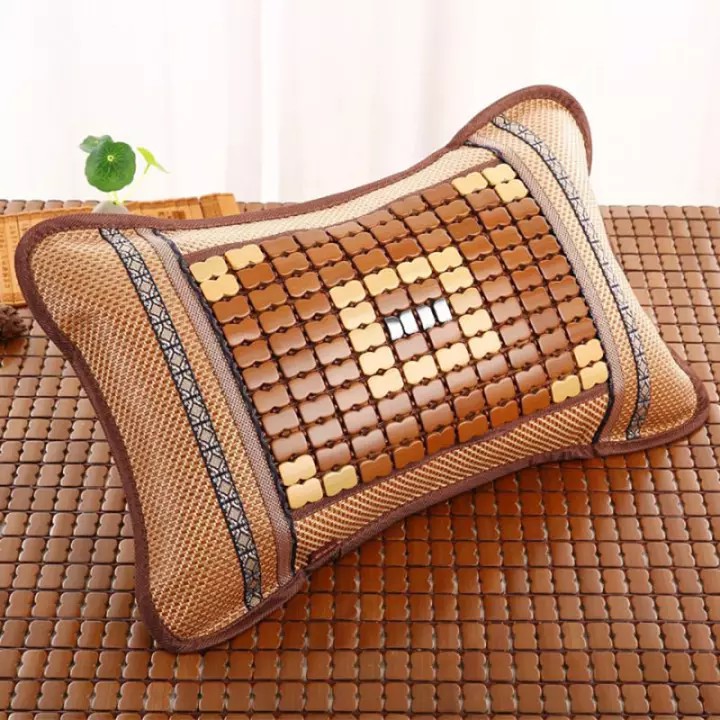 Sỉ gối trúc mây hạt điều hòa - gối điều hòa - gối trúc - cao cấp thoáng khí mát lạnh cho mùa hè h12