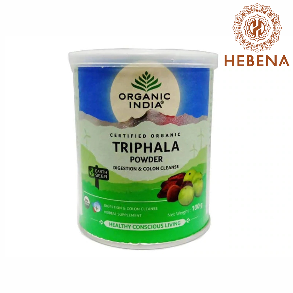 Bột thanh lọc ruột Organic India Organic Triphala Powder - hebenastore