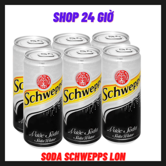 Nước SODA Schweppes 1 Lốc 6 Lon