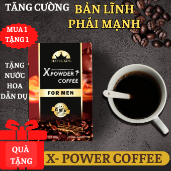 Cà Phê Tăng Cường Sinh Lý Phái Mạnh X POWER Tăng Cường Sinh Lý Cực Mạnh Cực Chất Dành Cho Quý Ông