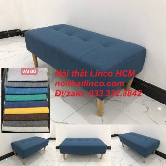 Ghế đôn sofa chữ nhật vải bố nhiều kích cỡ, nhiều màu sắc