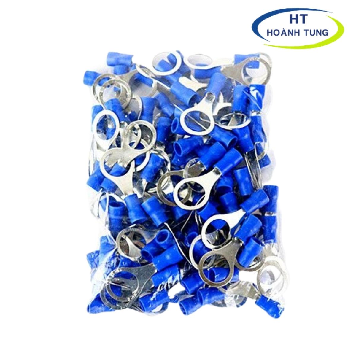 Đầu cose tròn RV2-12chất liệu đồng vàng dẫn điện tốt
