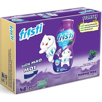 Thùng 48 hộp sữa firsti nho 80ml/1 hộp