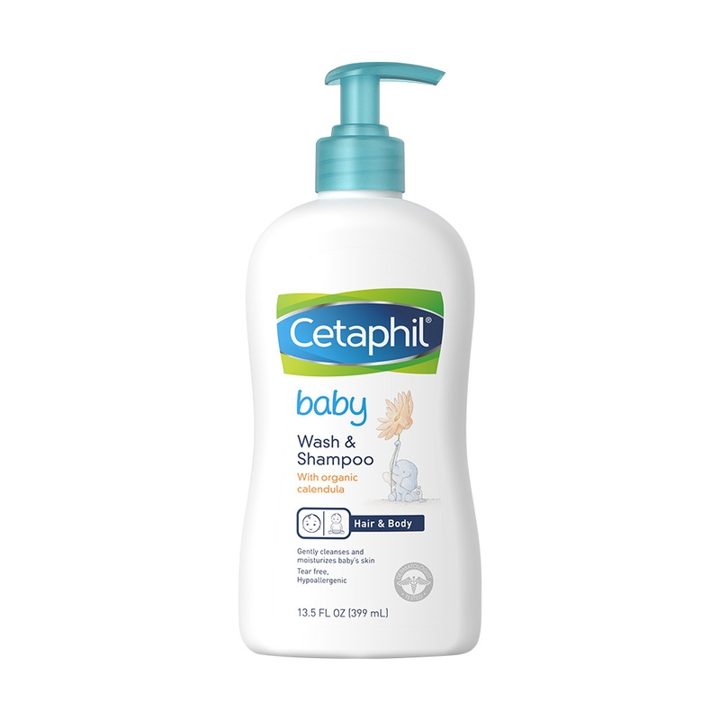 Sữa tắm gội toàn thân Cetaphil cho bé chai 200ml và 400ml
