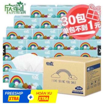 sỉ giấy câu vồng 1 thùng 30 gói hàng loại 1