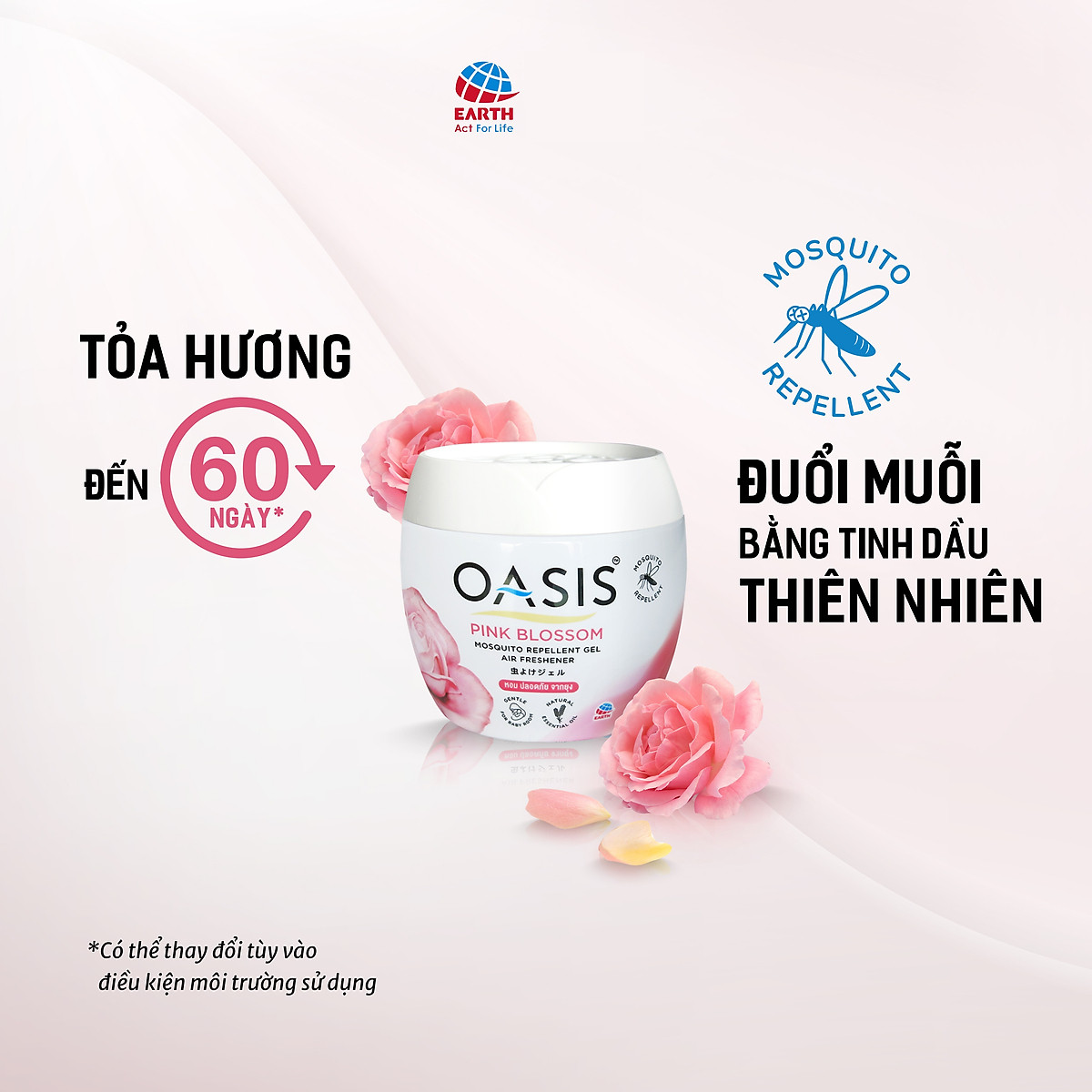 Sáp thơm phòng đuổi muỗi OASIS
