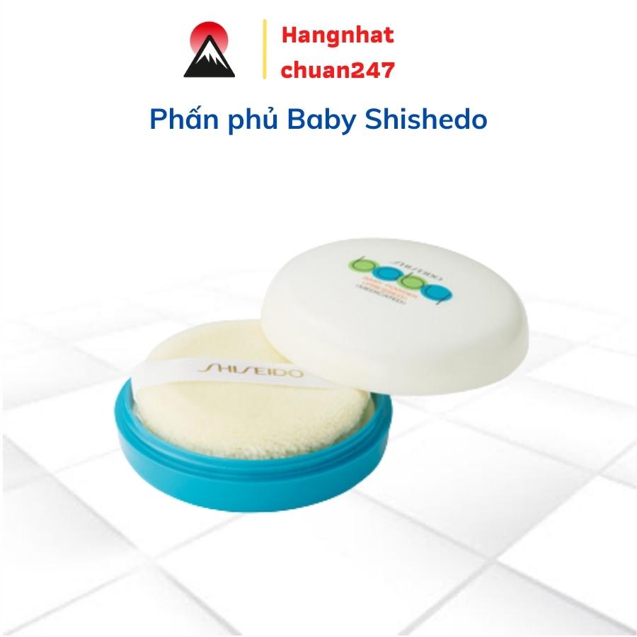 Phấn Phủ Dạng Nén Shiseido Baby phấn rôm lành tính từ thiên nhiên che phủ khuyết điểm trên bề mặt da