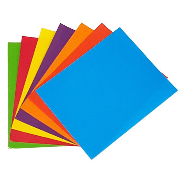 7 miếng Giấy thủ công có keo size vừa 17cm x 22cm