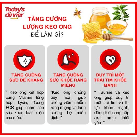 Thức ăn hạt cho mèo hạt Today's dinner - Túi 5kg hạt Today dinner SIÊU RẺ TIẾT KIỆM Thị Trấn Thú Cưng