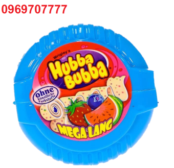 Kẹo Gum Cuộn Hubba Bubba vị hoa quả (56g)