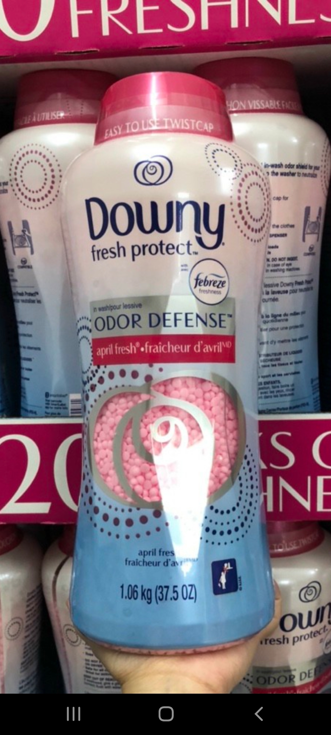 [HCM]VIÊN XẢ QUẦN ÁO DOWNY 1.06kg NHẬP MỸ THƠM NGÀO NGẠT LÂU DÀI