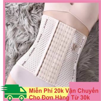 Gen Nịt Bụng Chống Cuộn Thế Hệ Mới - Đai Nịt Bụng Giảm Eo Sau Sinh - 6 Nấc Cài TẶng Dây Đo Eo