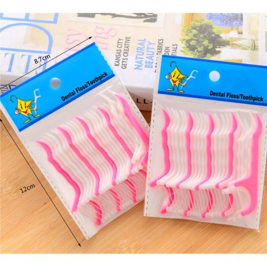 Bộ 25 Tăm Xỉa Răng Nha Khoa Có Tay Cầm Tiện Lợi