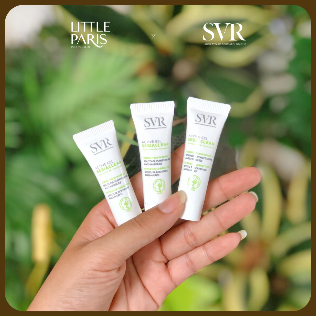 [Mẫu thử/ Sample] Kem dưỡng dưỡng ẩm cho da mụn SVR Sebiaclear Acitve Gel 3ml