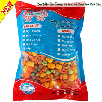 Combo 1 Túi Đậu Thập Cẩm Funmix (Túi 400gr) Rồng Con - Đồ ăn vặt