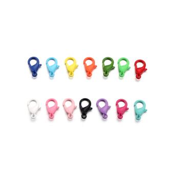 20 Chiếc Móc Khóa Màu Kẹo Dễ Thương Vòng Móc Khóa Tôm Hùm Kim Loại Móc Khóa Xe Hơi Túi Móc Khóa Tự Làm Phụ Kiện Làm Trang Sức Mặt Dây Chuyền