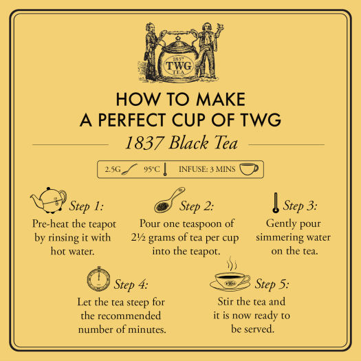 Trà TWG Tea - 1837 Black Tea (20g/100g) | Trà Đen