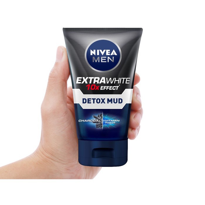 Sữa rửa mặt mud giúp sáng da & kiểm soát nhờn nivea men 100ml
