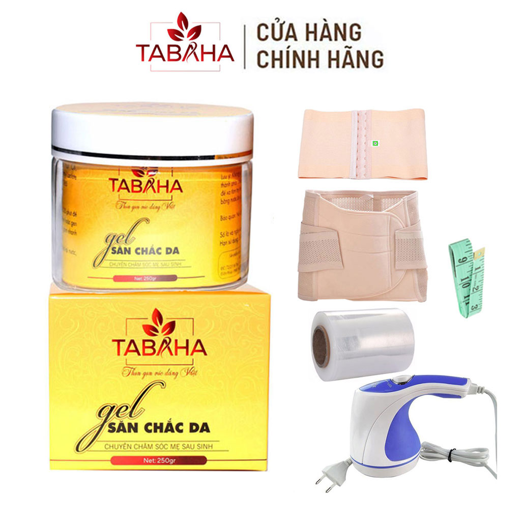 Kem tan mỡ bụng tabaha 250g kèm quà tặng
