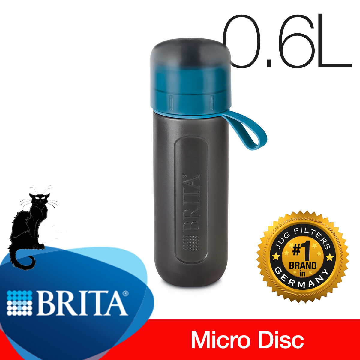 This is how the BRITA MicroDisc water filter gives you great tasting water  