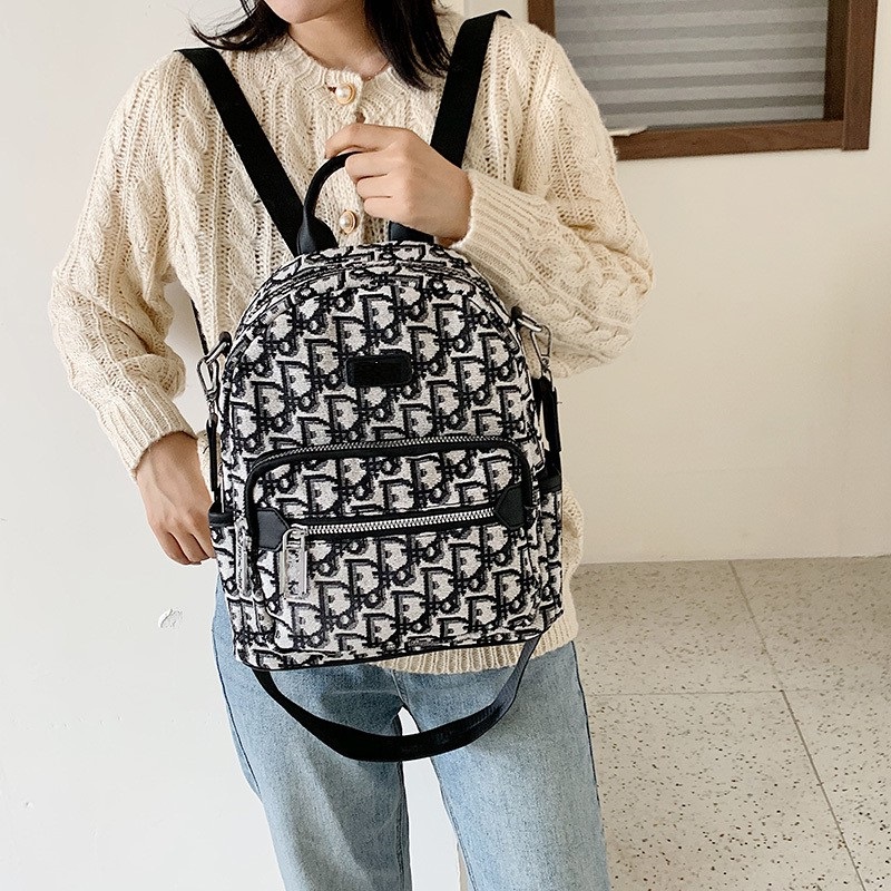 [Hoàn tiền 20%] Balo Thời Trang Nữ Họa Tiết Đi Học Phong Cách Hàn Quốc - BL018