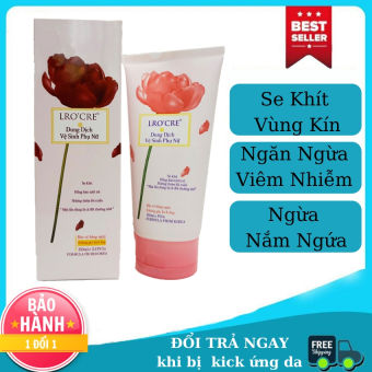 Dung Dịch Vệ Sinh Phụ Nữ Lro'Cre Làm Hồng Và Se Khít Vùng Kín Ngăn Ngừa Viêm Nhiễm Nấm Ngứa