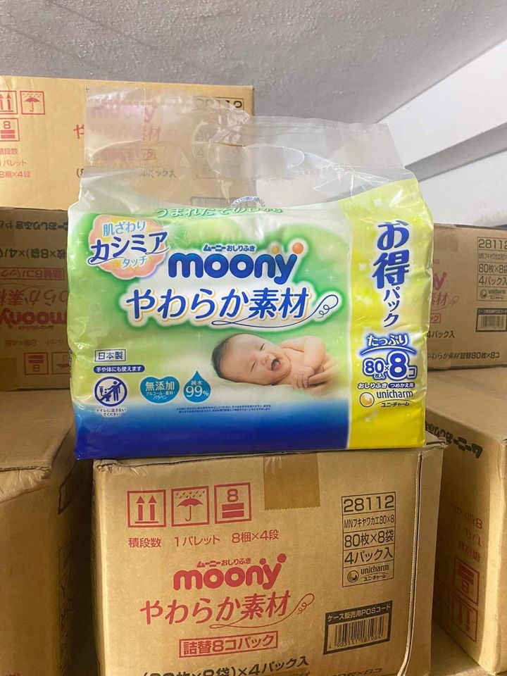 Giấy ướt moony nội địa nhật