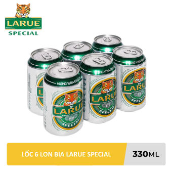 LỐC 6 LON BIA LARUE SPECIAL 330ML