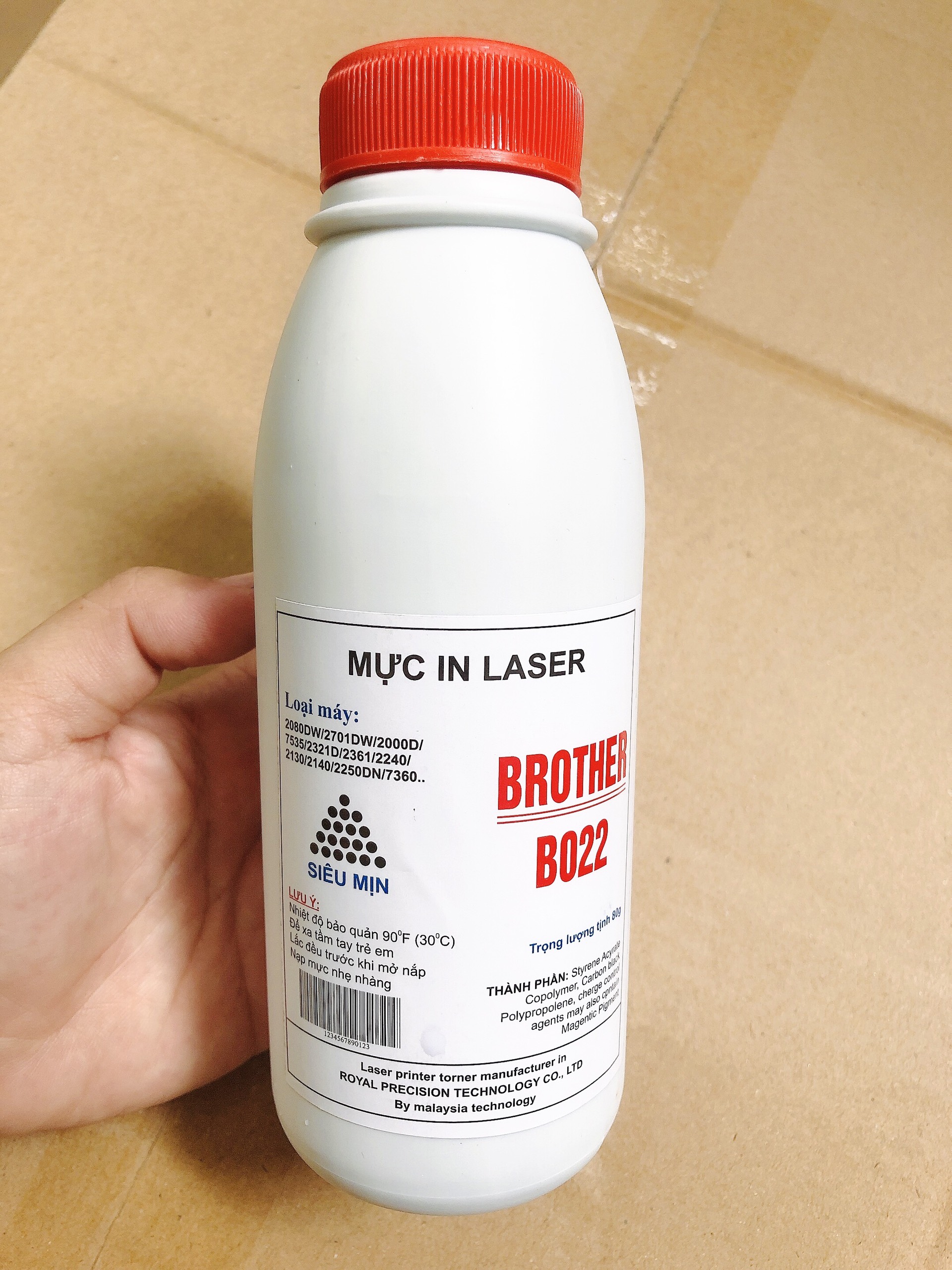 Mực đổ brother 2321d,2320,2240,2700,2520 - chất lượng cao tặng kèm phểu đổ mực