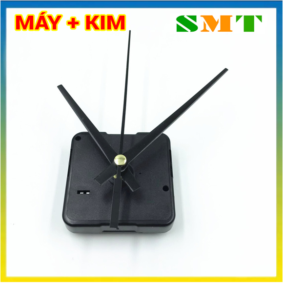 Máy đồng hồ treo tường, bộ máy đồng hồ treo tường gồm kim và máy mẫu 1010 - BH 5 năm