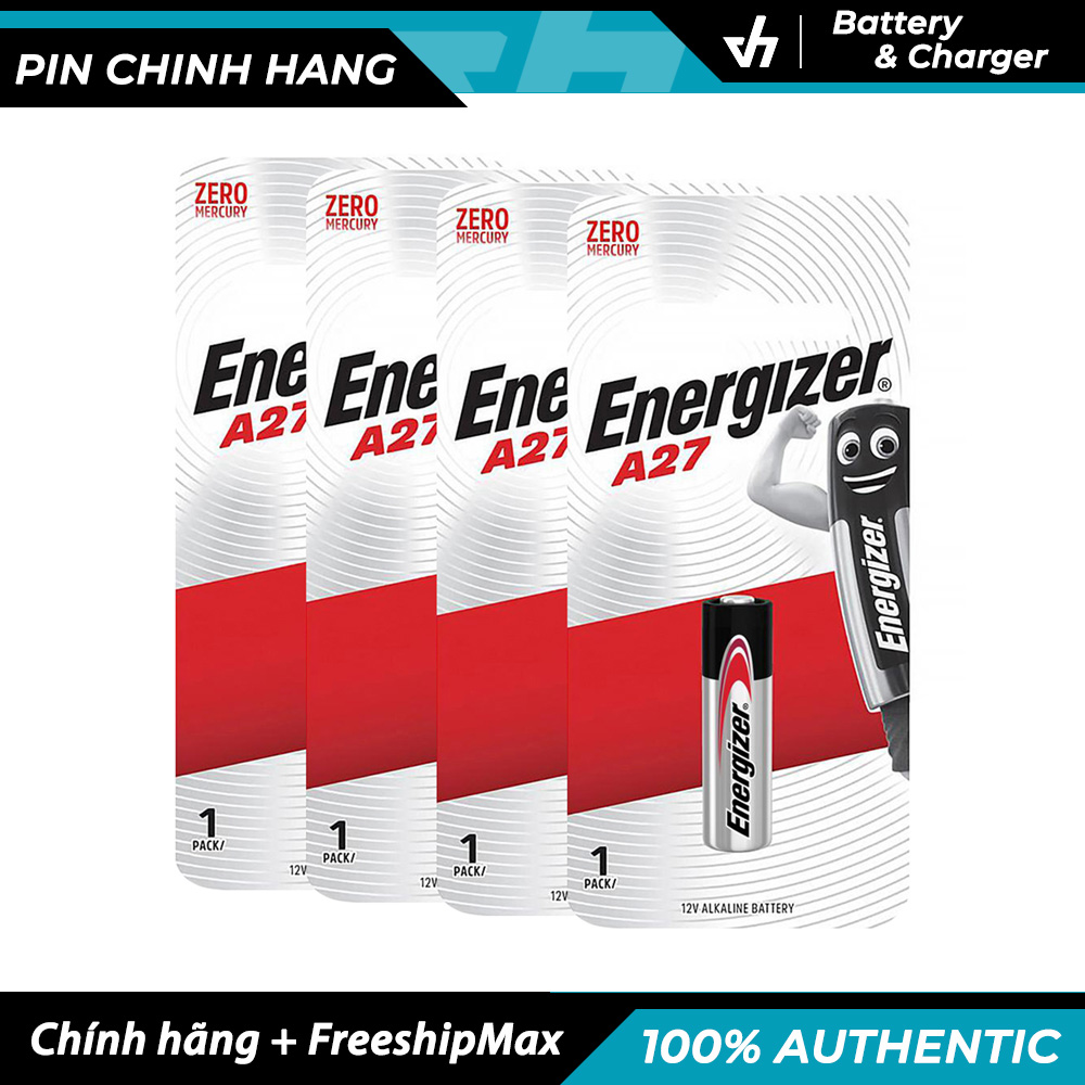 Bộ 4 pin Energizer A27 Alkaline