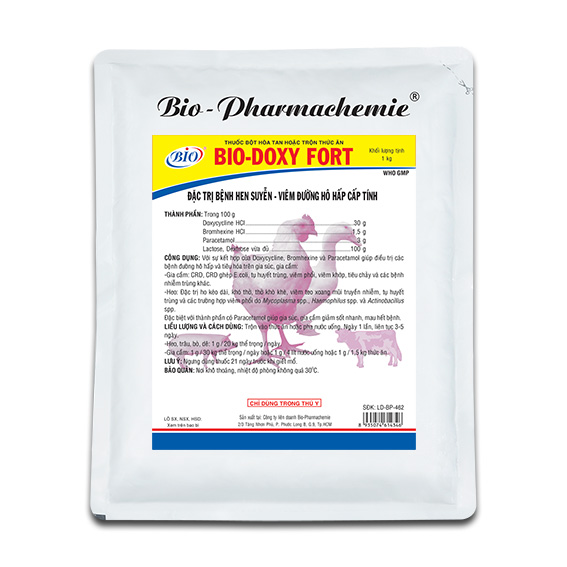 Bio doxy fort gói 100g