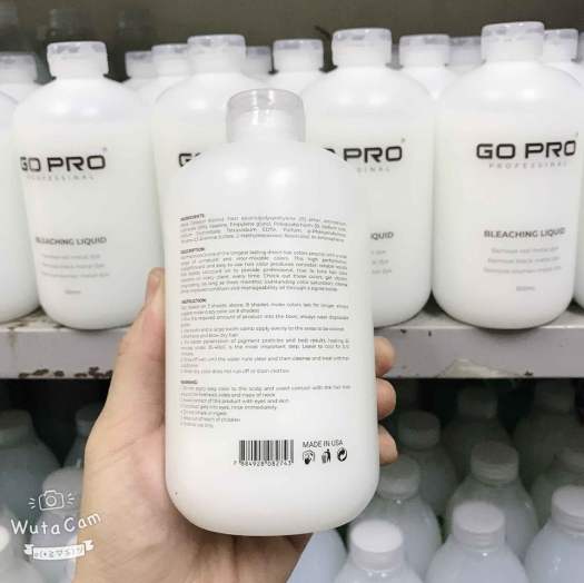 Bóc màu nhuộm bóc đỏ bóc đen GOPRO BIBOP.Bóc tách màu kim loại,màu phủ bóng,không gây hại cho tóc,không khô tóc_Hair forever